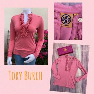 Tory Burch Long Sleeve Blouse 👚 SZ Small